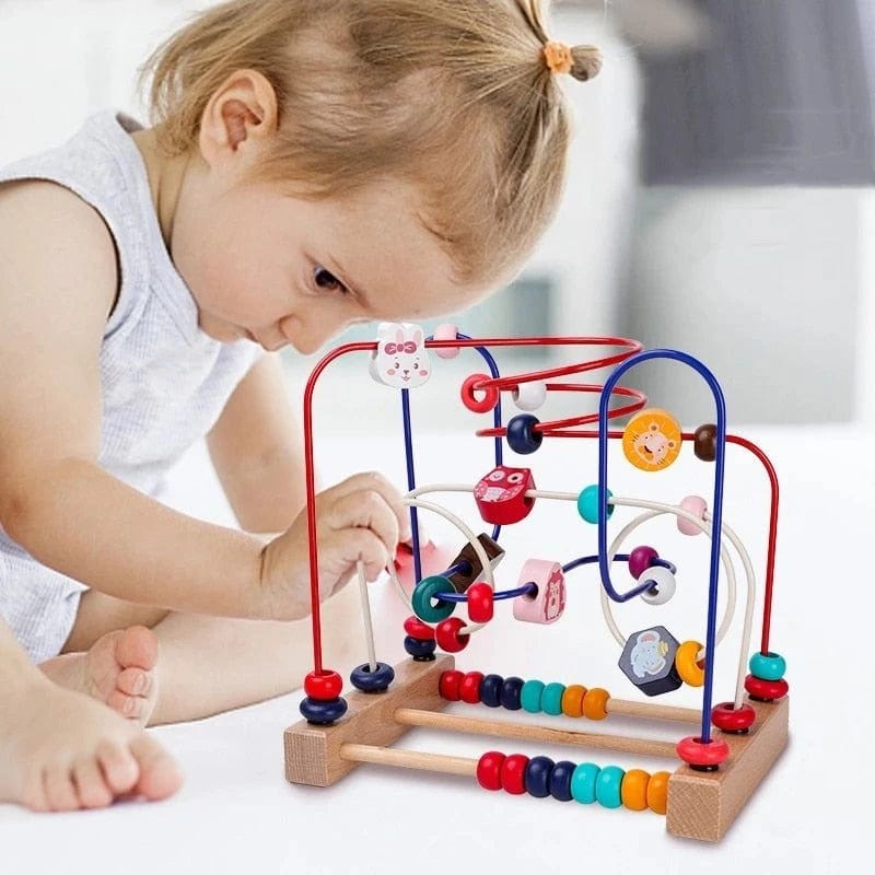 Jeux éveil Montessori 8-12 mois - Le Puzzle du Petit Explorateur
