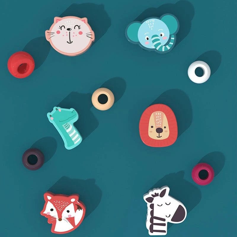Jeux éveil Montessori 8-12 mois - Le Puzzle du Petit Explorateur