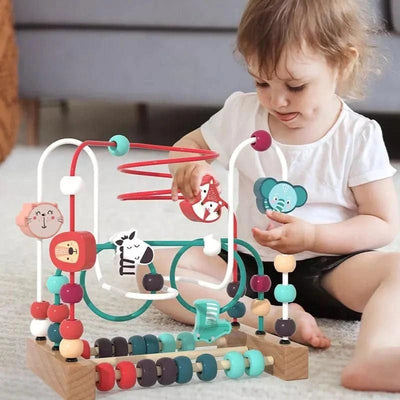Jeux éveil Montessori - Le Puzzle du Petit Explorateur