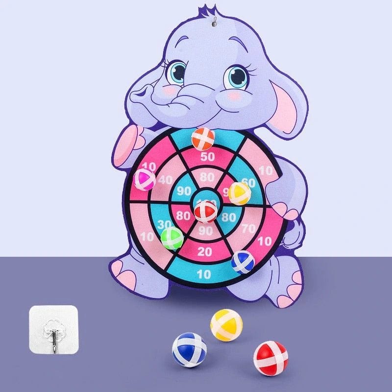 Éléphant - Jeux Montessori Éducatif 2 ans - La Cible Numérique