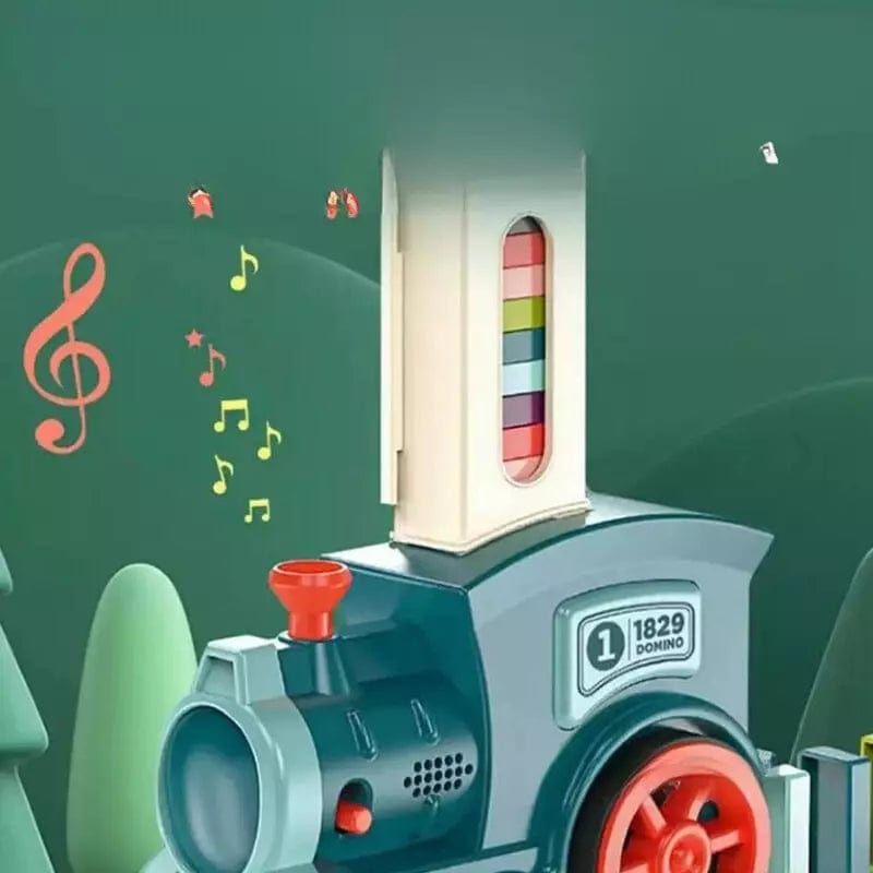 train vert musique - Jeux Montessori Éducatif 7 Ans - Kit Ultime de Domino