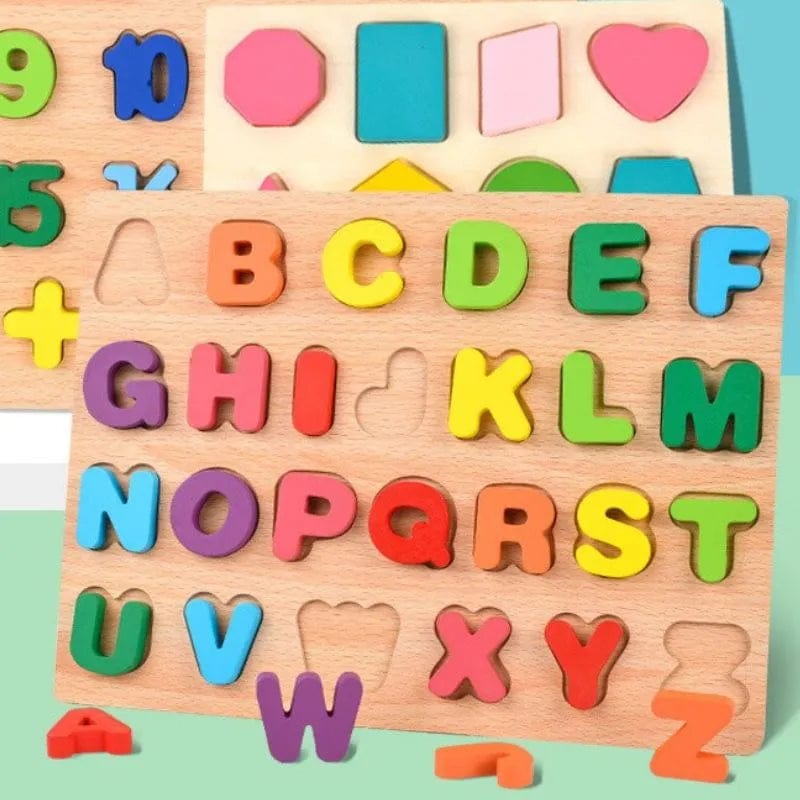 Présentation du jouet l'alphabet magique - Jouets en bois Montessori 3 ans