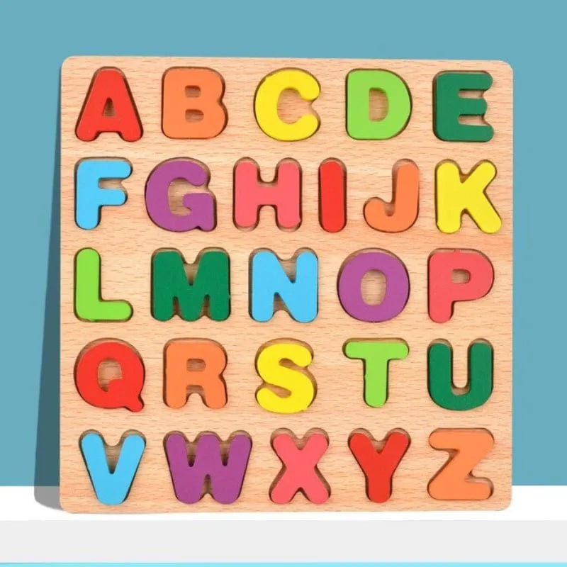 Présentation 2 du jouet l'alphabet magique - Jouets en bois Montessori 3 ans