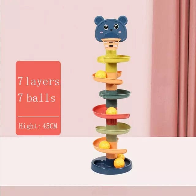 Photo d'un Jeu d'éveil Montessori pour enfants de 6 Mois - 7 étages