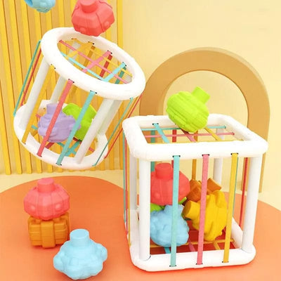 Jouets 9 mois Montessori - La Cage à Découverte - les deux formes