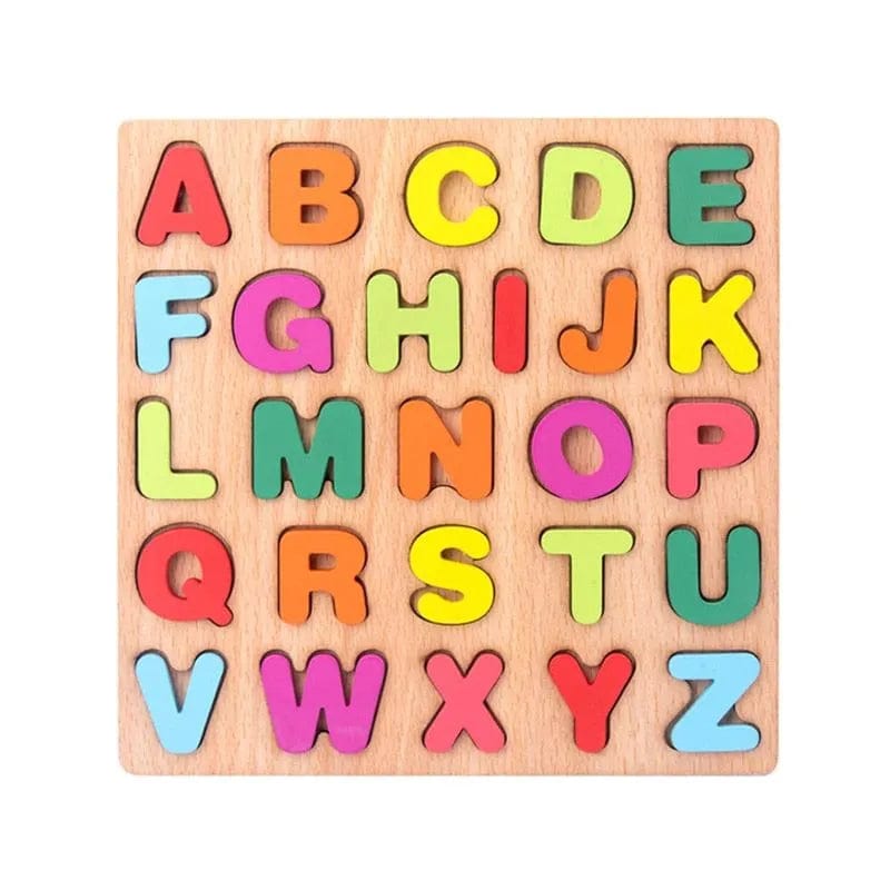 Variante alphabet du jouet alphabet magique - Jouets en bois Montessori 3 ans