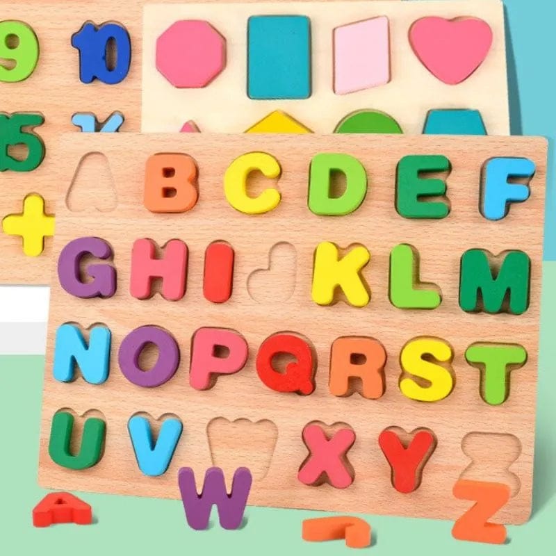 Présentation du jouet l'alphabet magique - Jouets en bois Montessori 3 ans 